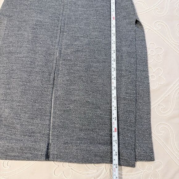 House of Sunny Zip Detail Bardot Sweat Dress Off The Shoulder Stretch Size 6 - Picture 12 of 12